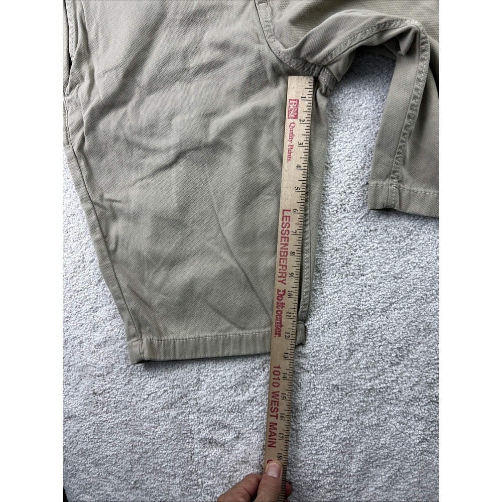 Tom Tailor Shorts Men 36 Khaki Josh Regular Slim Casual Stretch Cotton Preppy - Picture 5 of 11